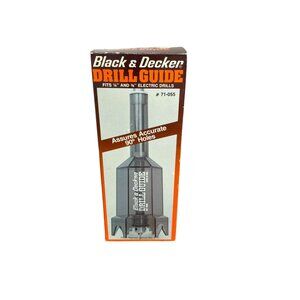 Vintage Black & Decker Drill Guide - 71-055 - Fits 1/4" & 3/8" Drills